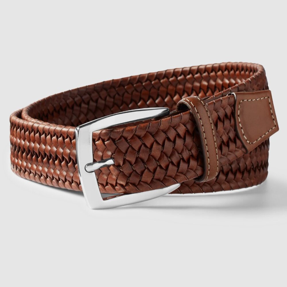 Samuel Hubbard Braided Leather Belt